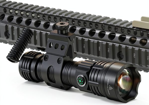 Tactical Flashlight HaixnFire 6000 Lumen USBC-5