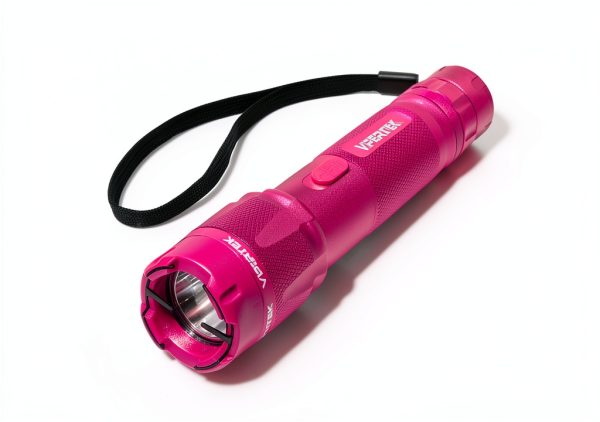 Stun Gun VIPERTEK Self Defense LED Aluminum 6.75in-1