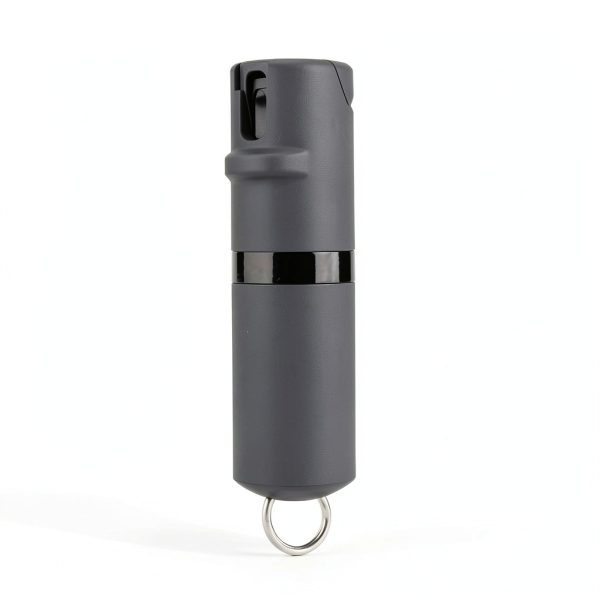 POM Pepper Spray Keychain Quick Release Plastic-1