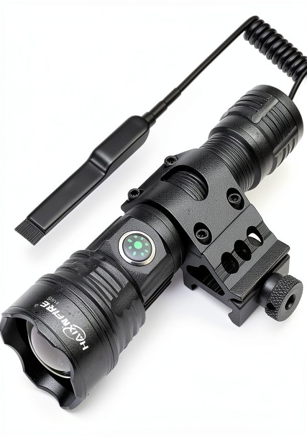 Tactical Flashlight HaixnFire 6000 Lumen USBC-0
