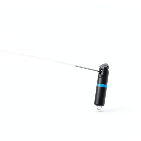 POM Pepper Spray Keychain Quick Release Plastic-3