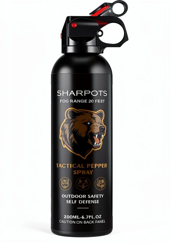 Pepper Spray SHAR POTS Aluminum Compact Defense-0