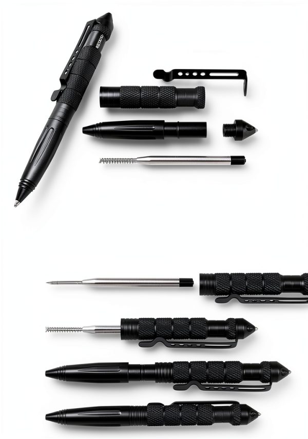 KEPEAK Tactical Pen Aluminum Tungsten Steel-5