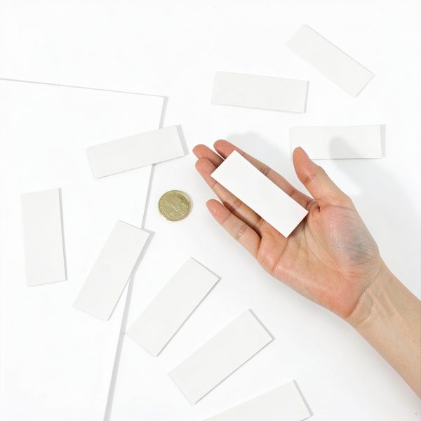 GORGECRAFT 500Pcs Paper Water Wipe Experiment Blotting Cleaner Filter Tissues Instruments Chromatography Science Kit for Removal Tissues Neutral Cotton Embossed The Chain White-2