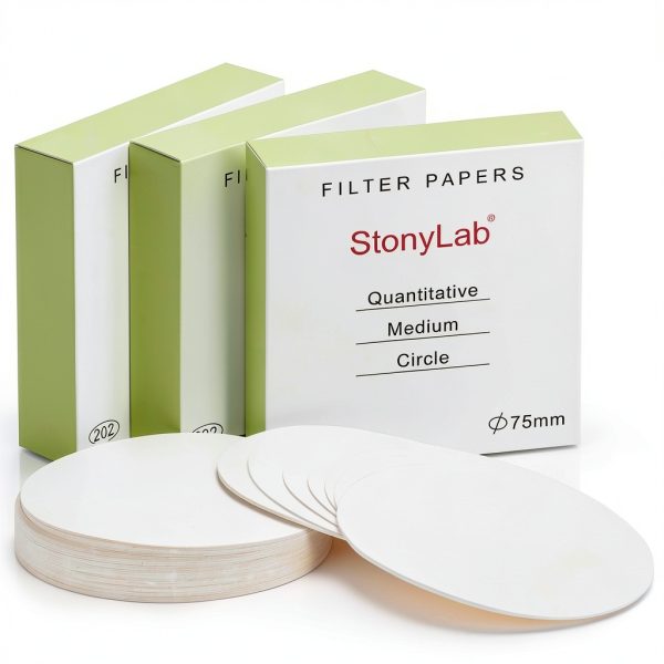 StonyLab Quantitative Filter Paper 75mm – 20 Micron 3 Box 100pcs-0